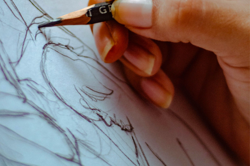 DESSIN LIBRE D’APRÈS MODÈLE VIVANT