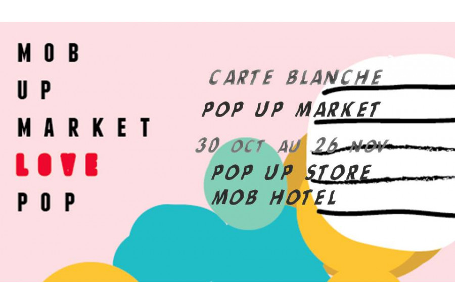 "Carte Blanche" for the Pop Up Market "Carte Blanche" for the Pop Up Market